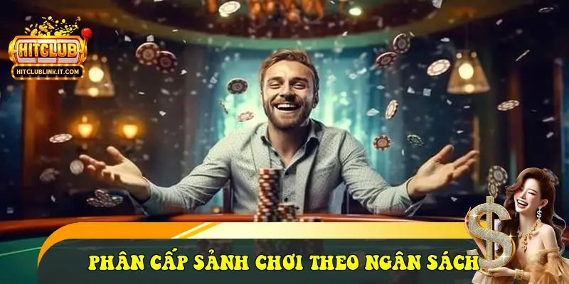 Phân cấp sảnh chơi theo ngân sách