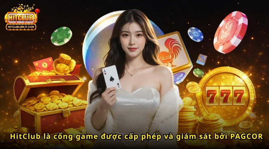 Hoạt động của cổng game được cấp phép và giám sát bởi PAGCOR
